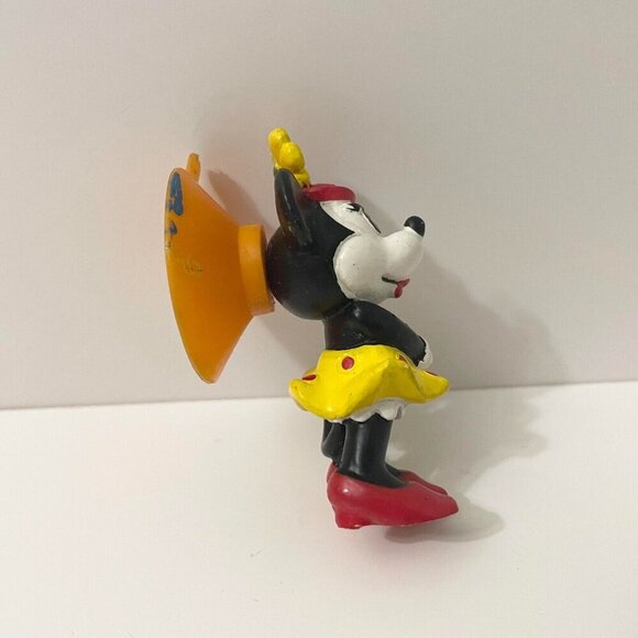 Vtg 1984 Minnie Mouse Bully Suction Cup Figure Disney Toy - Picture 3 of 16